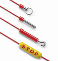 Accessories for rope safety switches