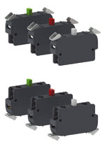 Double contact blocks CP-CF series